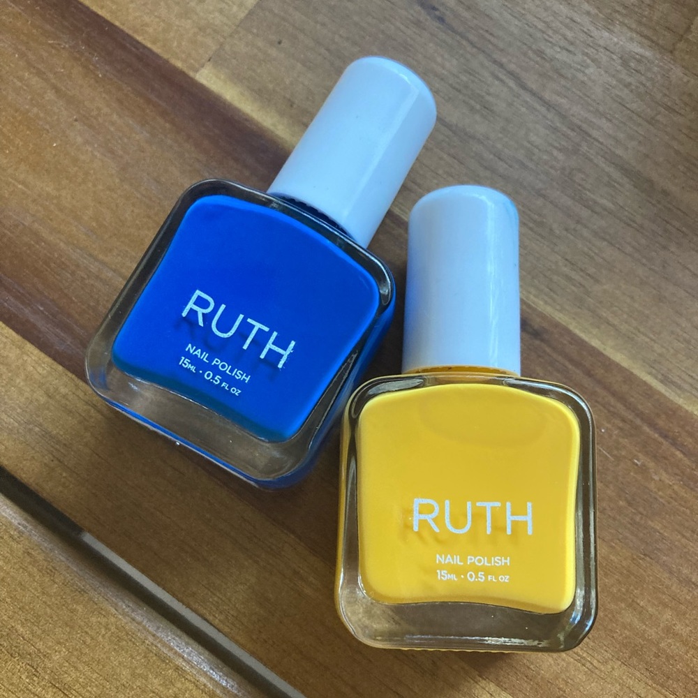 RUTH nail polish 2 pack